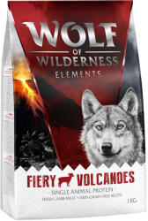 Wolf of Wilderness Wolf of Wilderness Preț special! 2 x 1 kg hrană uscată câini - Adult Fiery Volcanoes Miel