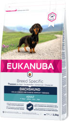 EUKANUBA Eukanuba 10% reducere! 2/2, 5/7/12 kg Breed saci mici de hrană uscată câini - Adult Specific Dachshund (2.5 kg)