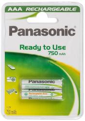 Panasonic Ready to Use mikro ceruza akkumulátor (AAA) 750mAh 2db (HHR-4MVE/2BC)