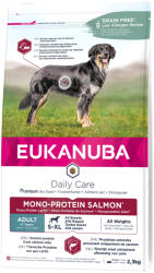 EUKANUBA 2, 3kg Eukanuba Adult Mono-Protein lazac száraz kutyatáp 10% kedvezménnyel