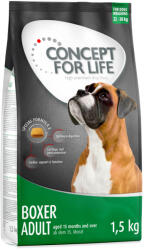 Concept for Life 1, 5kg Concept for Life Adult boxer száraz kutyatáp 15% árengedménnyel