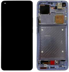  NBA001LCD101121136 Xiaomi Mi 11 Pro / 11 Ultra lila OLED LCD kijelző érintővel kerettel előlap (NBA001LCD101121136)