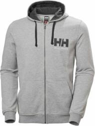 Helly Hansen Men's HH Logo Full Zip Hanorac cu gluga Grey Melange XL (34163-949-XL)