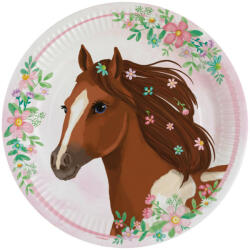 Beautiful Horses, Lovas papírtányér 8 db-os 23 cm (DPA990987466) - gyerekagynemu