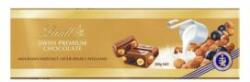 Lindt Csokoládé LINDT Gold Traube-nuss mogyorós-mazsolás tejcsokoládé 300g (14.02073)