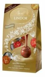 Lindt Csokoládé LINDT Lindor Assorted vegyes csokoládé golyók dísztasakban 137g (14.02027)