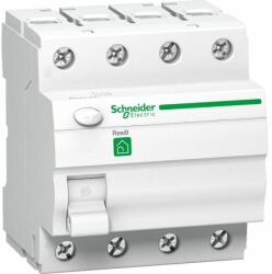 Schneider R9R01463 Resi9 áram-védőkapcsoló, AC osztály, 4P, 63A, 30mA