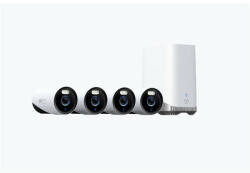 Anker EUFYCAM2C E330 Biztonsági Kamera Rendszer (4+1) 4K, HomeBase 3 vezérlővel, 1TB, vízálló, kül-beltéri - E8600323 - pixelrodeo