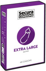 Secura Extra Large (Padlizsán) 60 mm 48 db