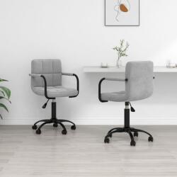 vidaXL 2 buc gri deschis 334721