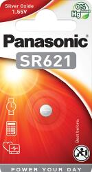 Panasonic 1, 5V ezüst-oxid óraelem 1db (SR621/1BP) (SR621-1BP)