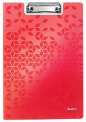 LEITZ Felírótábla, fedeles, A4, LEITZ „Wow, piros (41990026.00)