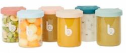 Babymoov Set de boluri de sticlă pentru mâncare Babymoov - ISY Bowls, 6 bucăți x 250 ml (A004314)