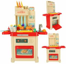 Bucătărie de plastic ușor pentru copii, din plastic, mare 44 de bucăți (KX4303)