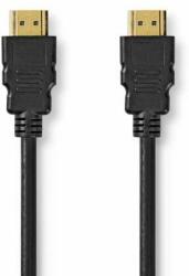 Nedis Cablu HDMI de ultra mare viteză | Conector HDMI | Conector HDMI | Conector HDMI | 8K@60Hz | 48 Gbps | 5, 00 m | Rotund | 6, 7 mm | Negru | Pungă de plastic (CVGP35000BK50)