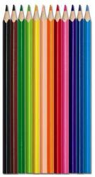 Maped "Color`Peps" set triunghiular de 12 creioane de acuarelă în 12 culori diferite cu pensulă (836011)