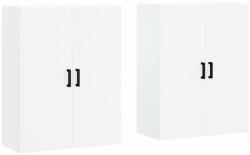 vidaXL 2 db fehér fali szekrény 69, 5 x 34 x 90 cm (3195619) - pepita