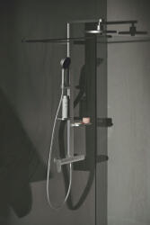 Ideal Standard ALU+ Ceraflow zuhanyrendszer falra szerelhető karos zuhanycsapteleppel, ezüst BD584SI (BD584SI)