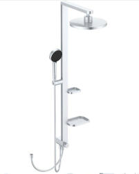 Ideal Standard ALU+ Ceraflow zuhanyrendszer terelővel, ezüst BD585SI (BD585SI)