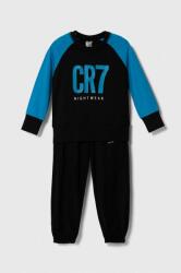 CR7 Cristiano Ronaldo gyerek pamut pizsama fekete, mintás - fekete 104