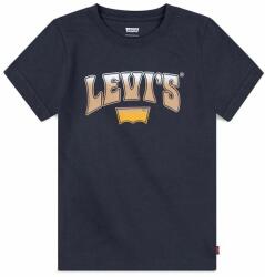 Levi's gyerek pamut póló sötétkék, nyomott mintás - sötétkék 176 - answear - 7 785 Ft