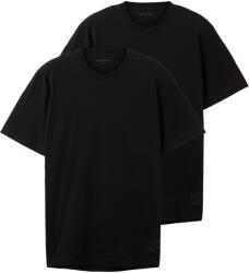 Tom Tailor Póló fekete, Méret XL