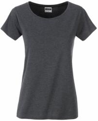 Daiber Tricou clasic de damă din bumbac organic 8007 - Verde jad | XS (8007-1782964193)
