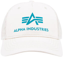 Alpha Industries Basic Trucker Cap - jet stream white