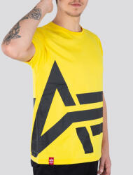 Alpha Industries Side Logo T - empire yellow