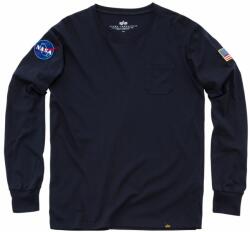 Alpha Industries NASA LS - replica blue