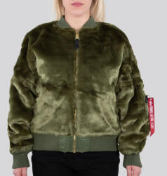 Alpha Industries MA-1 OS Fur Woman - sage green