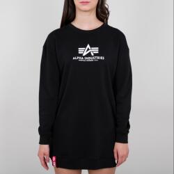 Alpha Industries Basic Long Sweater OS Woman - black
