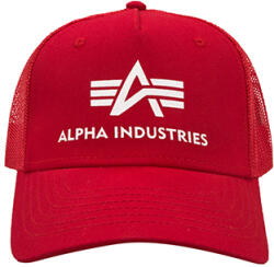Alpha Industries Basic Trucker Cap - speed red
