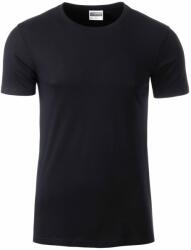 Daiber Tricou clasic pentru bărbați din bumbac organic 8008 - Verde jad | 3XL (8008-1782964258-9)