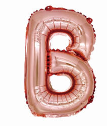 Balloons4party Balon folie litera B rose gold 40 cm