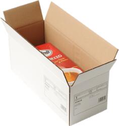  Fehér tetőfenék-lapolt doboz 340x135x140mm