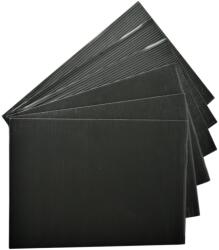 Kartonplast lemez fekete 800x1200mm - 10db