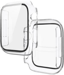 Hoco 41mm védőtok üveggel Apple Watch-hoz 7/8 WS3 - Átlátszó (WS341-0A) - enstilusom