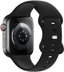  Hoco Flexible szilikon szíj Apple Watch-hoz 38/40/41mm WA15 - Fekete (WA1538-01)