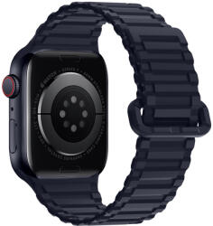  Hoco Flexible katonai mintás mágneses szilikon szíj Apple Watch-hoz 42/44/45/49mm WA06 - Esti kék (WA0642-403) - enstilusom