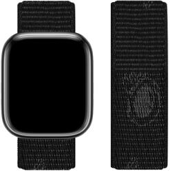 Hoco Original tépőzáras nylon szíj Apple Watch-hoz 38/40/41mm WA02 - Űrfekete (WA0238-U01)