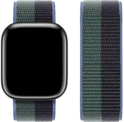 Hoco Original tépőzáras nylon szíj Apple Watch-hoz 38/40/41mm WA02 - Eukaliptusz zöld (WA0238-E06)