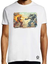 Magnolion Szuperhős harc v25 póló