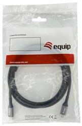 Equip Kábel - 128382 (USB4 Gen2x2, A-A kábel, apa/apa, 4K/60Hz, 20Gbps, PD 100W, 2m) (128382)