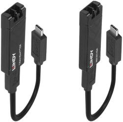 Lindy 100m Fibre Optic USB 3.2 TypeC Ext (LY-43312) - vexio