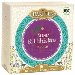 Hari Tea Face the Moment hibiskus și petale de trandafir 10 plicuri