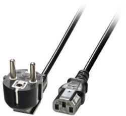 Lindy Cablu alimentare schuko Lindy IEC C13, 2m, negru Technical details Connector A: Schuko Connector B: IEC C13 Cable type: H05-VVF 3G*0.75mm2 Number of wires: 3 Wire cross-section: 0.75mm2 Available le (