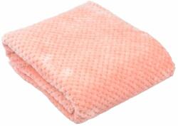 Confort Family Paturica pentru copii baby fleece roz pudra 90x110 cm (CFAM578) Lenjerii de pat bebelusi‎, patura bebelusi