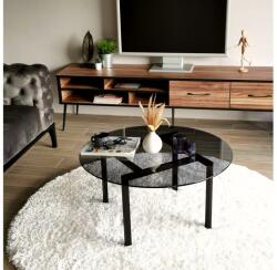 ASIR GROUP Kávésasztal BALANCE 42x75 cm fekete AS1597 (AS1597)