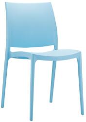 RFG Трапезен стол RFG Milano, до 120kg, полипропилен, син (025 MAYA/LIGHT BLUE)